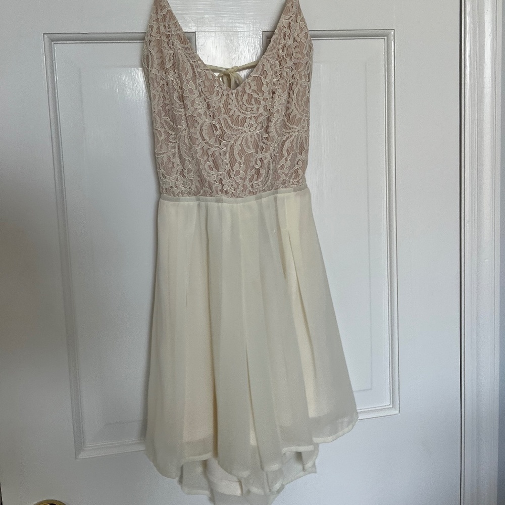 White Lace Romper